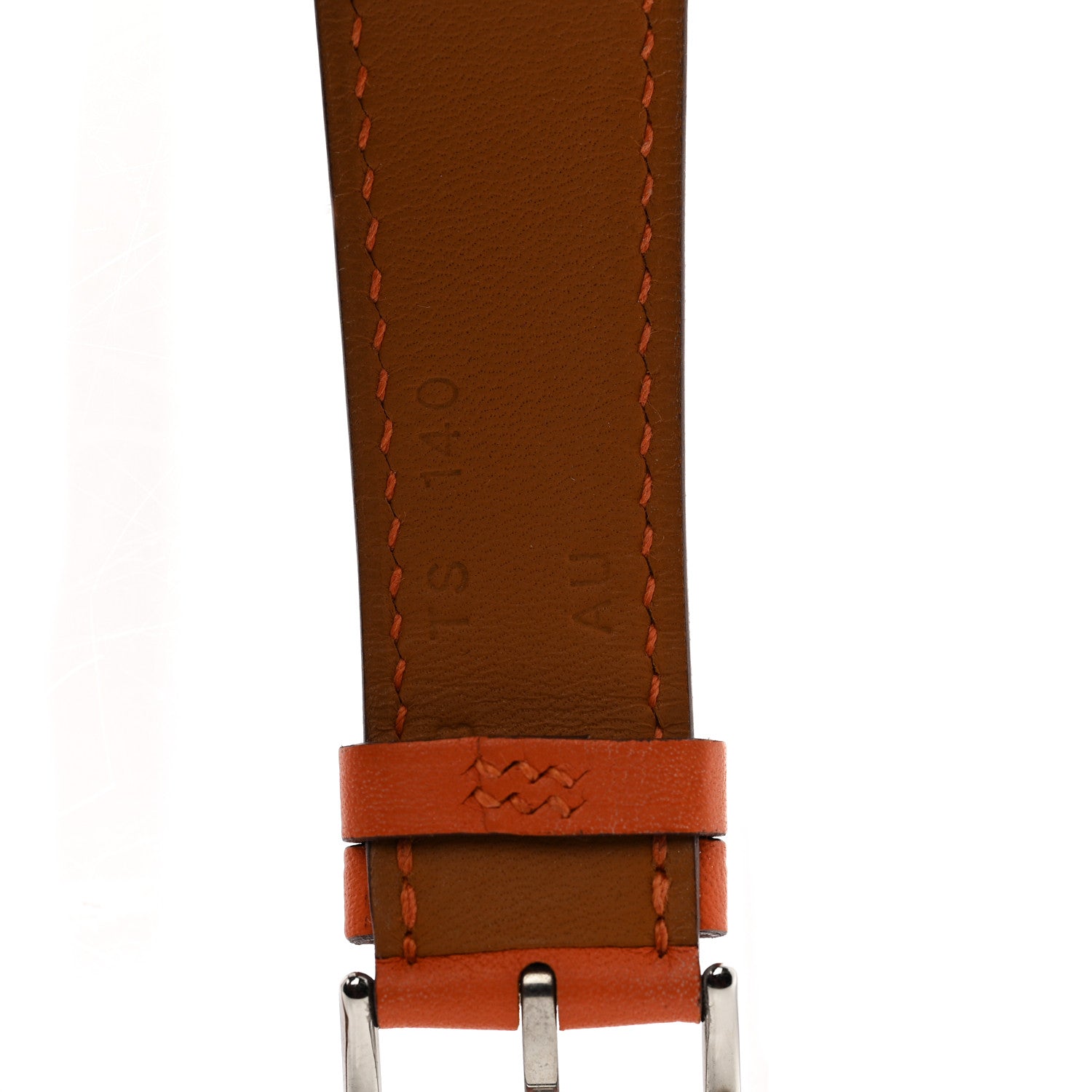 Hermes Swift 45mm Apple Watch Single Tour Band Orange 4 of 4