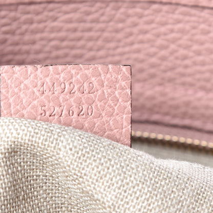 Gucci Monogram Bree Zippered Tote Beige Soft Pink 7 of 16