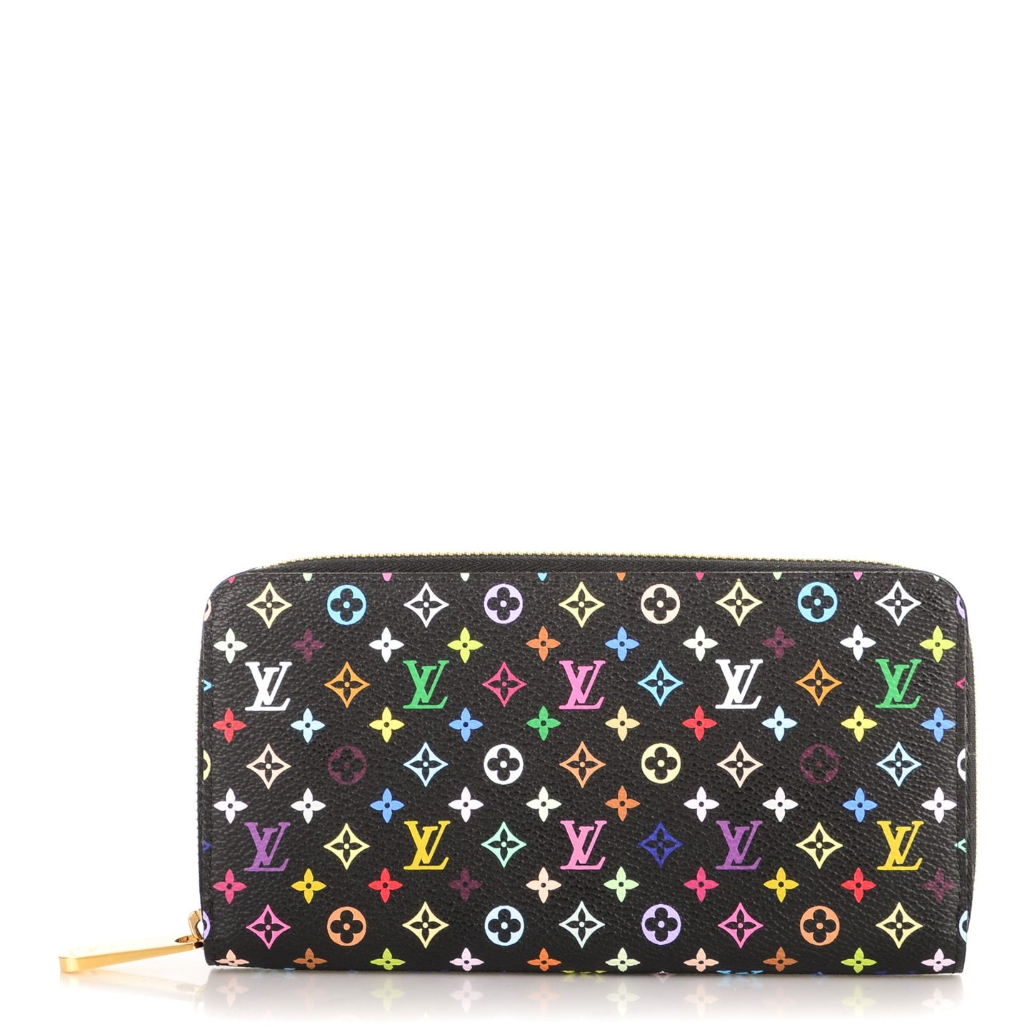 Monogram Multicolor Zippy Wallet Black Grenade