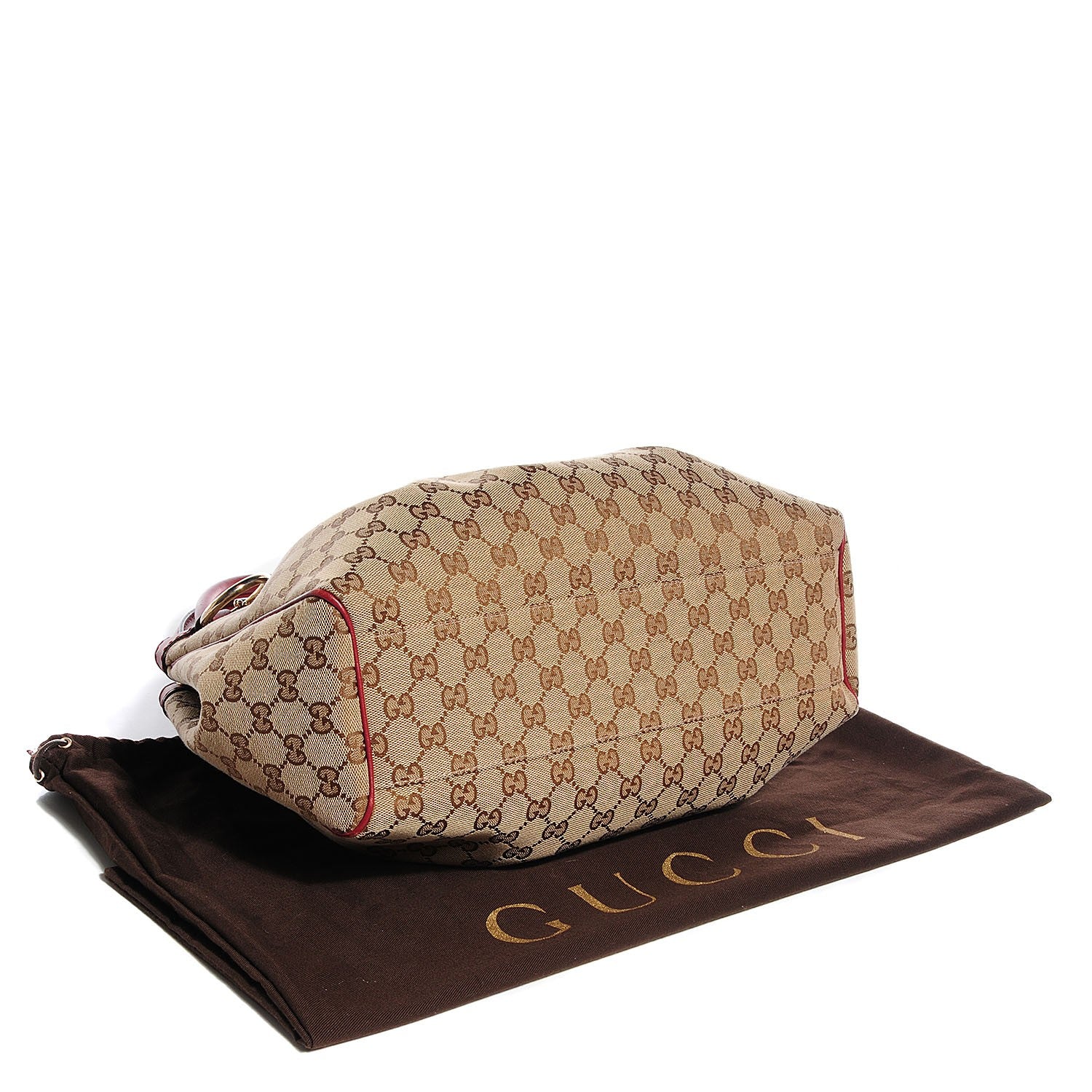 Gucci Monogram Medium Sukey Tote Cherry 4 of 7