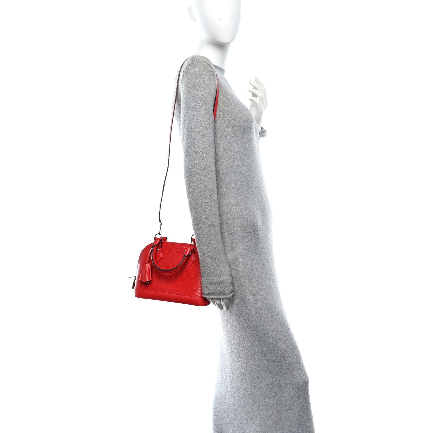 Louis Vuitton Epi Alma BB Coquelicot 2 of 9
