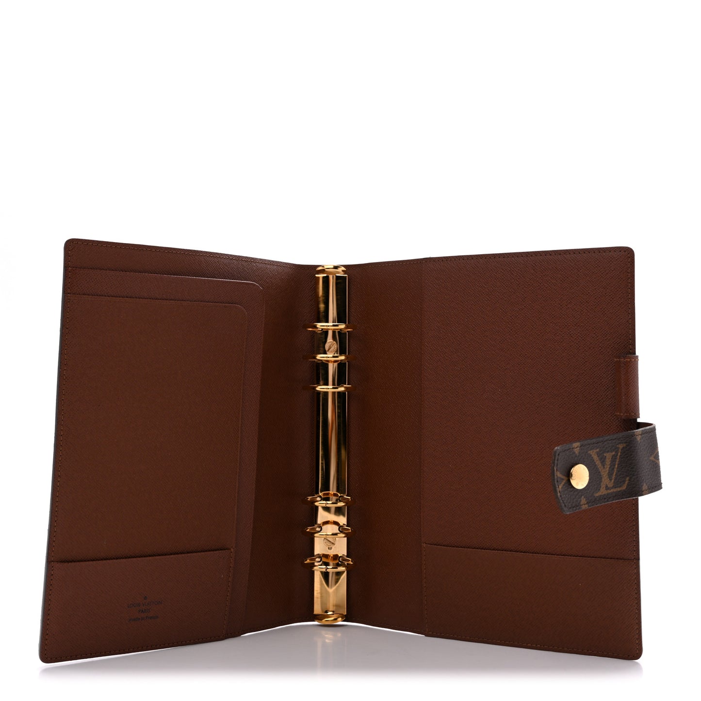 Monogram Large Ring Agenda Cover