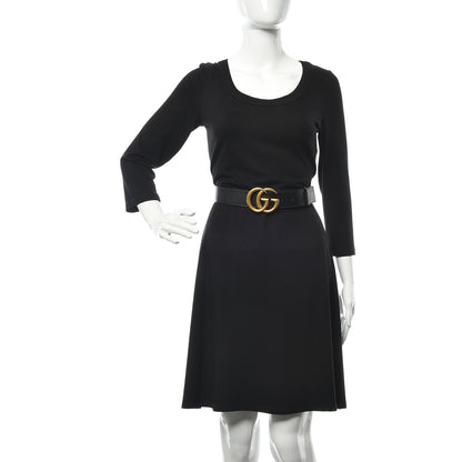Gucci Calfskin Double G 40mm Belt 95 38 Black 2 of 8