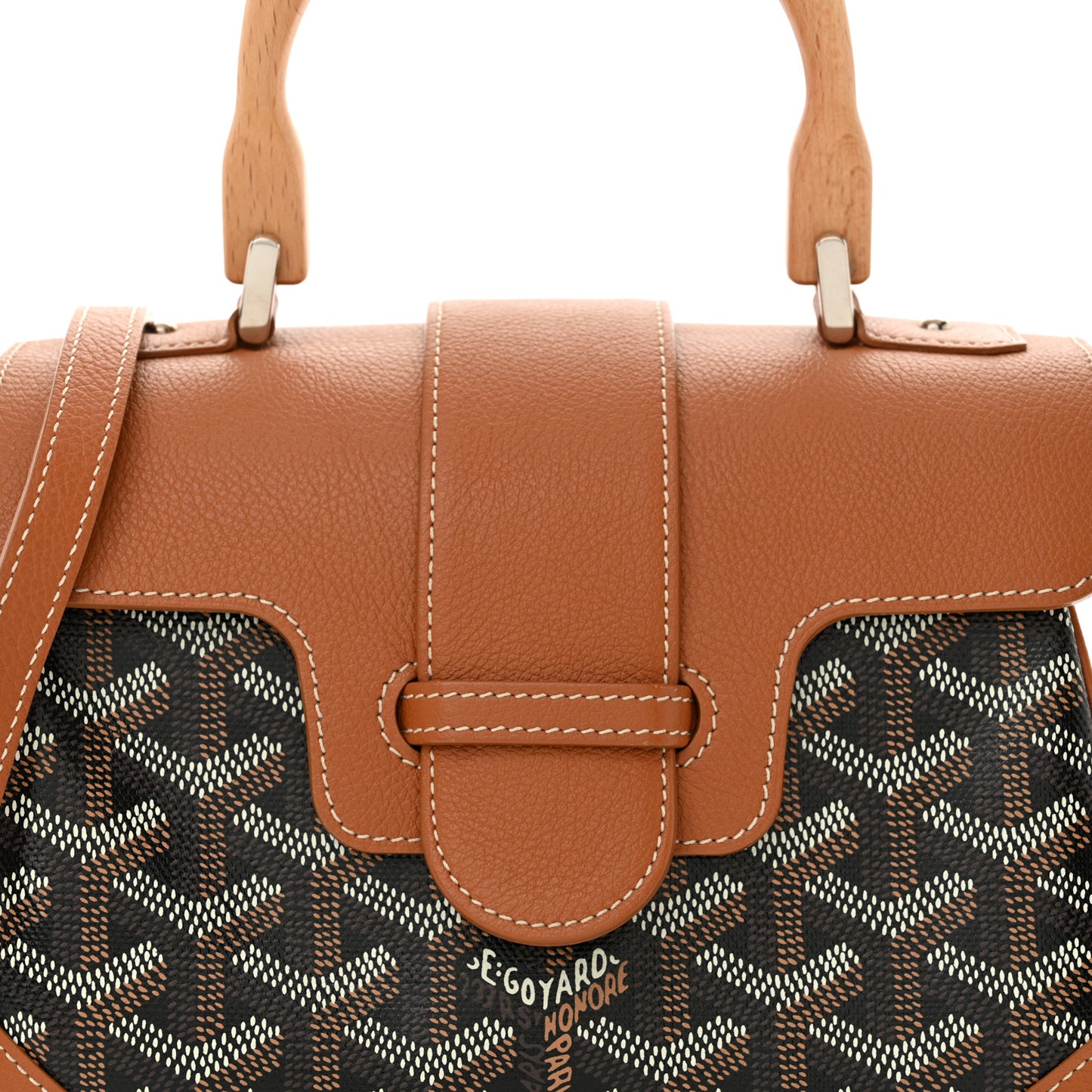 Goyardine Mini Saigon Black Gold