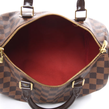 Louis Vuitton Damier Ebene Speedy Bandouliere 30 5 of 19