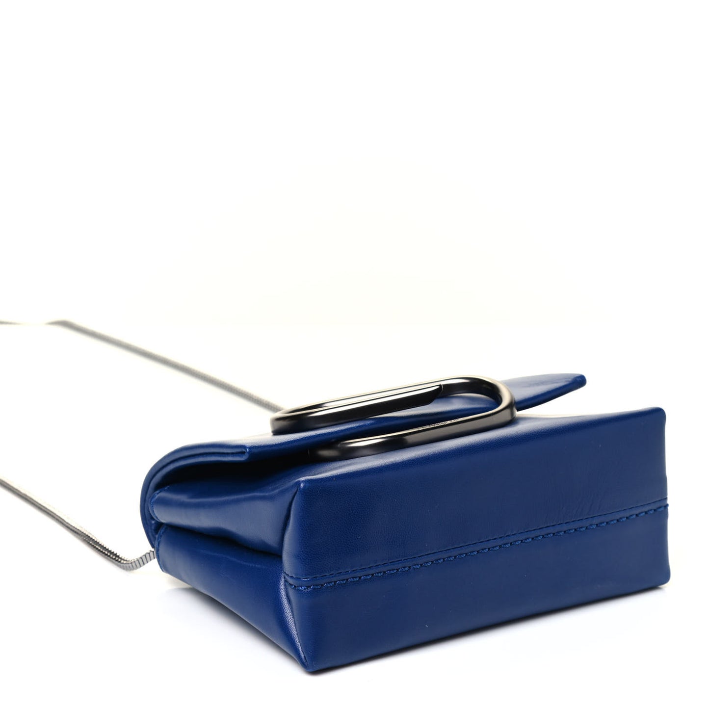 Calfskin Micro Alix Crossbody Bag Cobalt