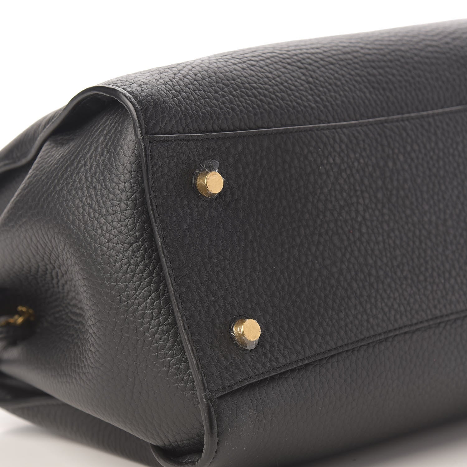 Mulberry Heavy Grain Iris Tote Midnight Black 5 of 9