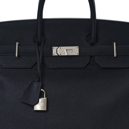 Hermes Togo HAC Birkin 40 Bleu Nuit 8 of 13