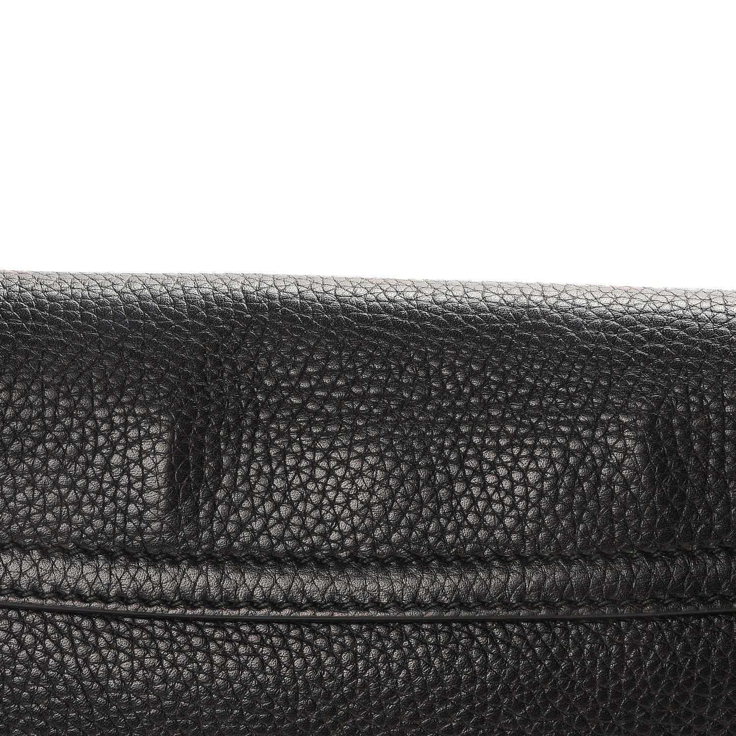 Gucci Pebbled Calfskin Medium Soho Flap Crossbody Black 8 of 9
