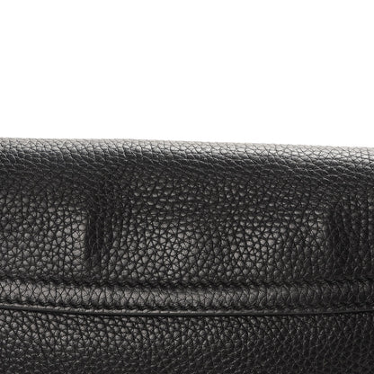 Gucci Pebbled Calfskin Medium Soho Flap Crossbody Black 8 of 9