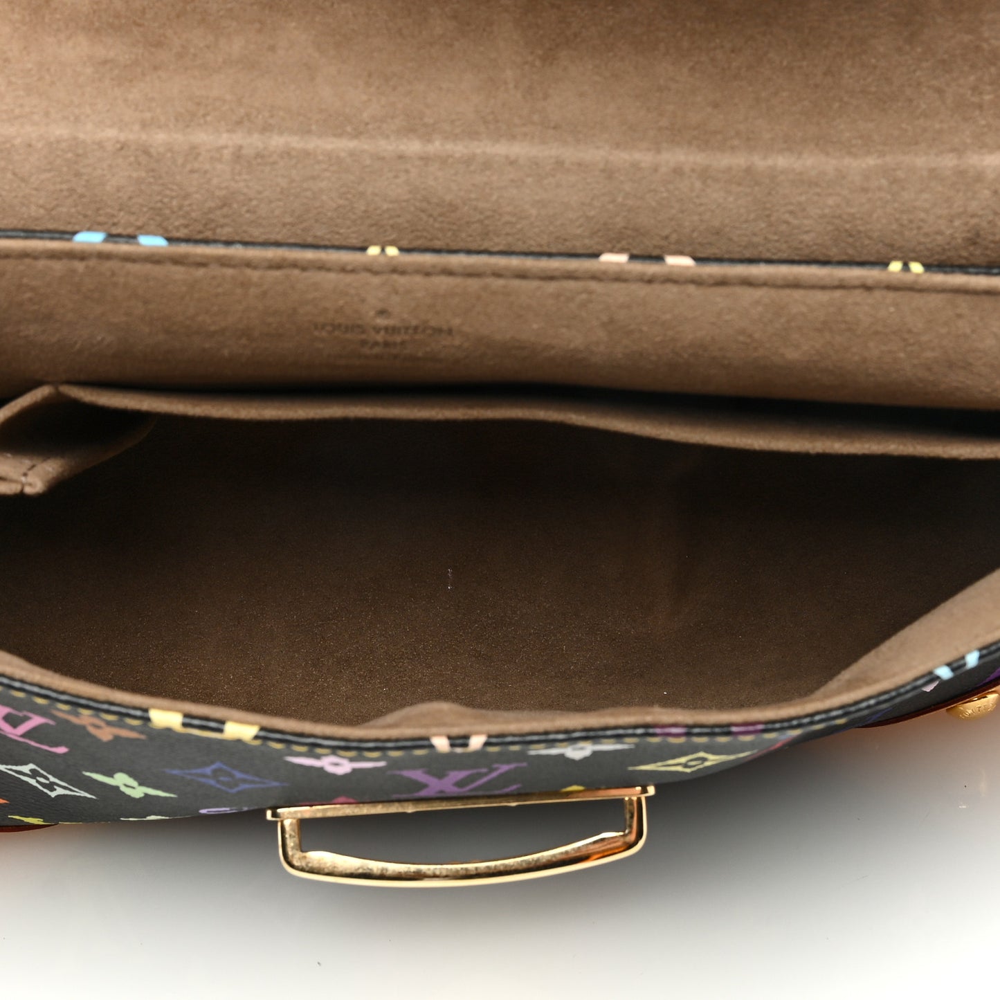 LOUIS VUITTON Monogram Multicolor Beverly MM Black