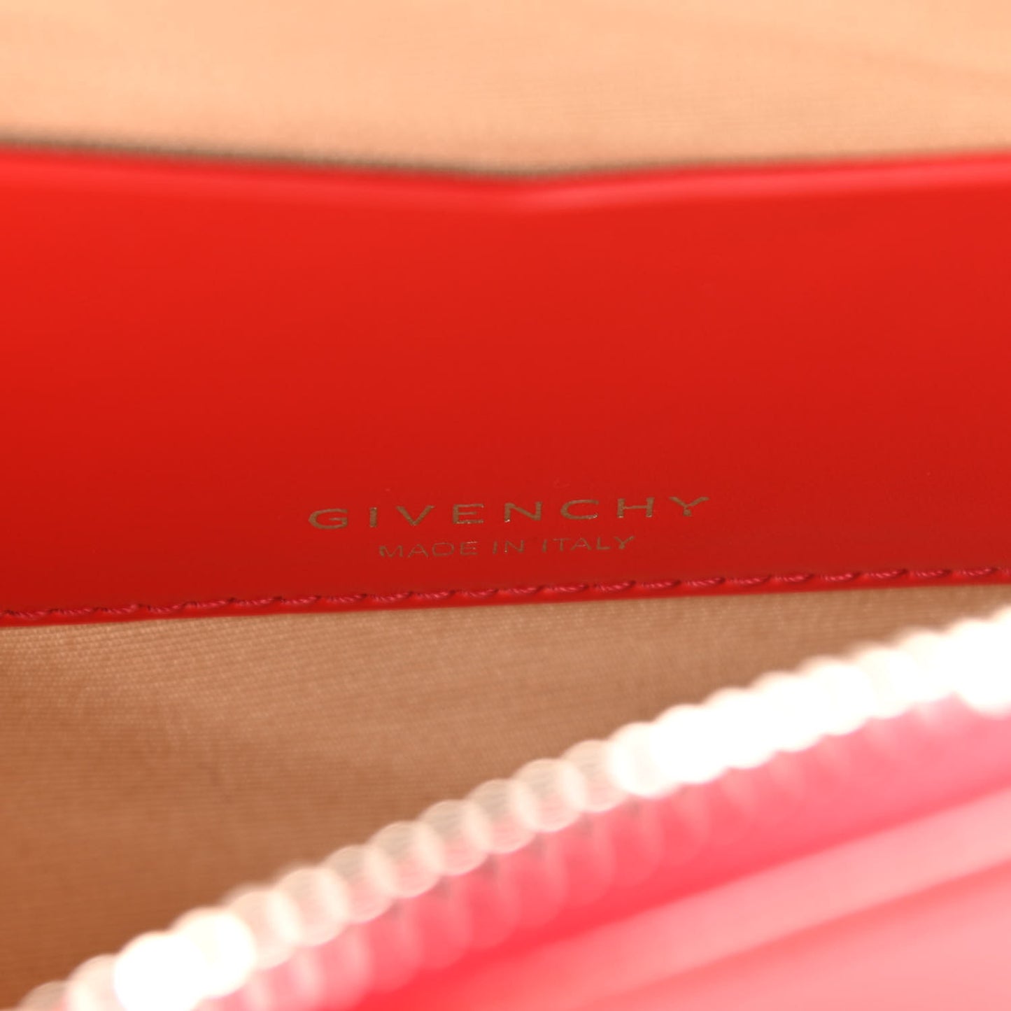 Smooth Calfskin Nano Antigona Red