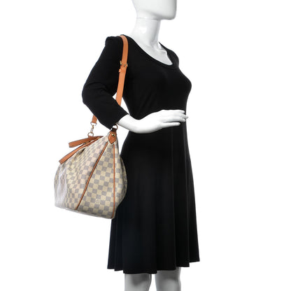 Louis Vuitton Damier Azur Siracusa GM 2 of 10
