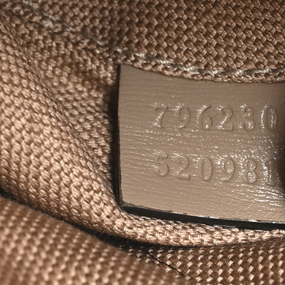 Gucci GG Shadow Monogram Ophidia Top Handle Bowler Bag Taupe 7 of 10