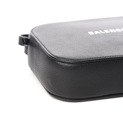 Balenciaga Calfskin Logo S Everyday Camera Bag Black 7 of 9