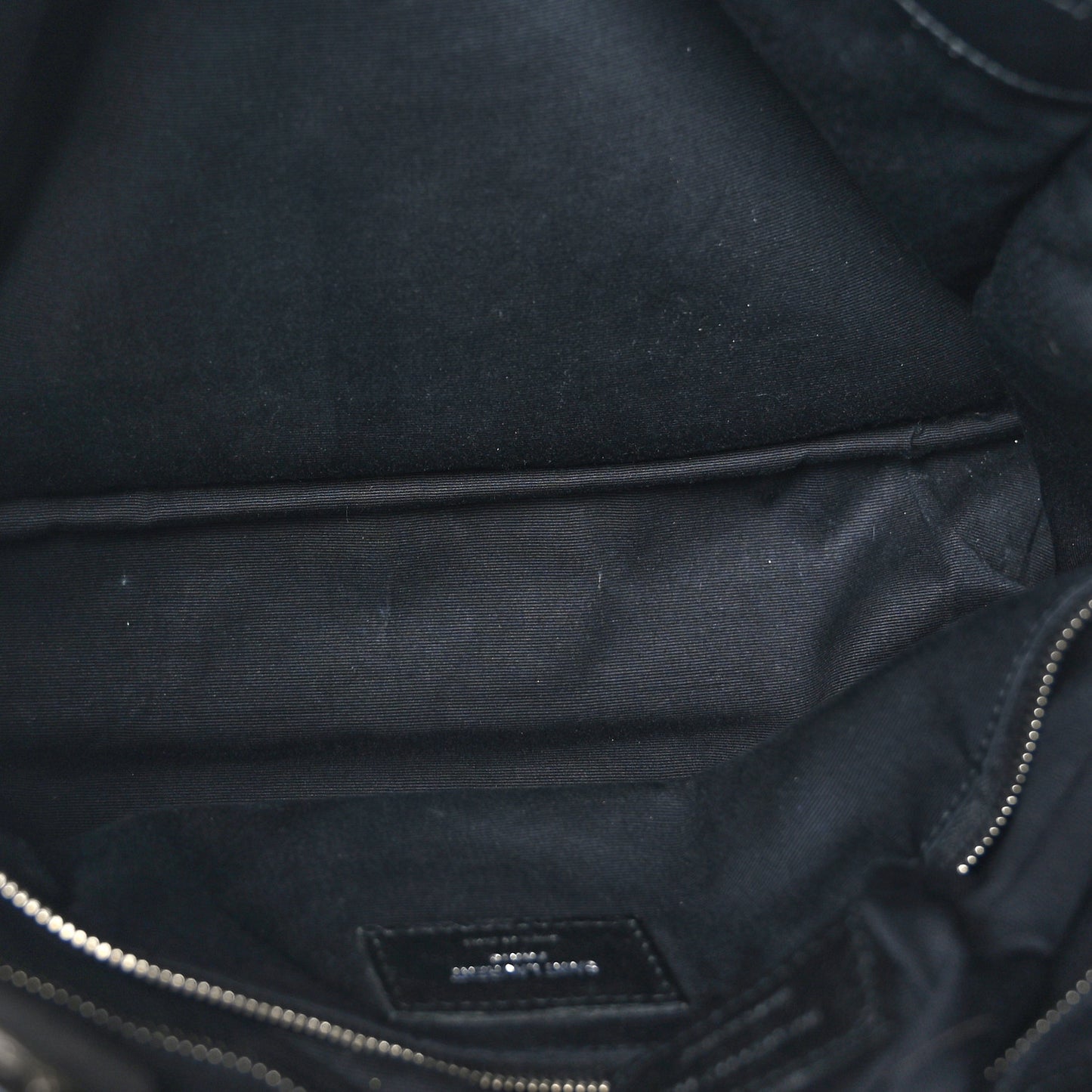 Calfskin Y Quilted Monogram Large Loulou Shopper Black