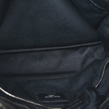 Saint Laurent Calfskin Y Quilted Monogram Large Loulou Shopper Black 5 of 11