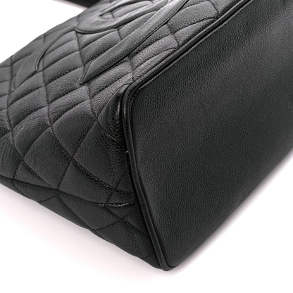 Chanel Caviar Quilted Medallion Tote Black 8 of 10