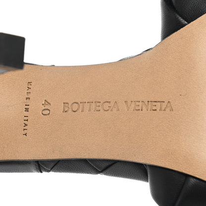 Bottega Veneta Nappa Maxi Intrecciato Lido Mule Sandals 40 Black 6 of 8
