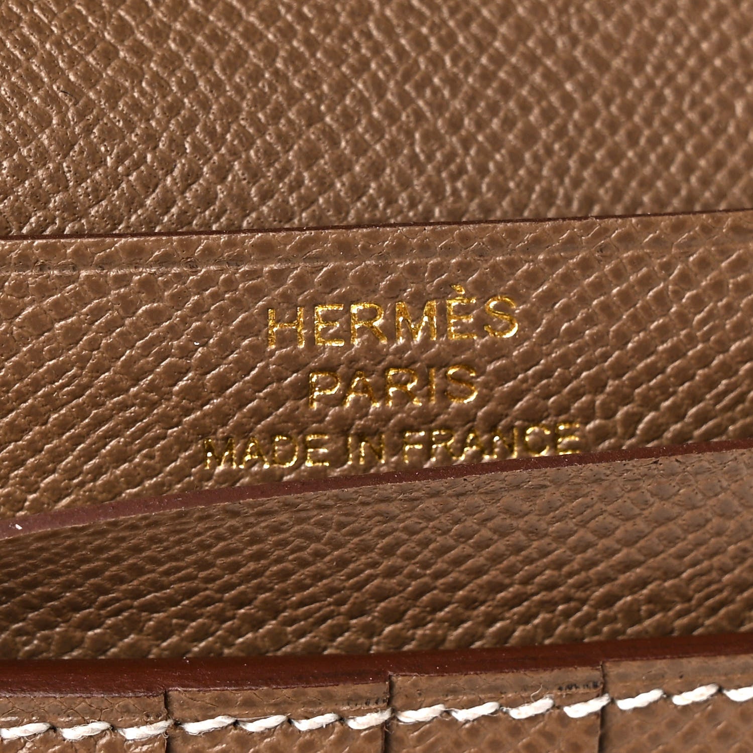 Hermes Epsom Bearn Compact Wallet Etoupe 6 of 8