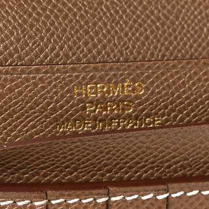 Hermes Epsom Bearn Compact Wallet Etoupe 6 of 8