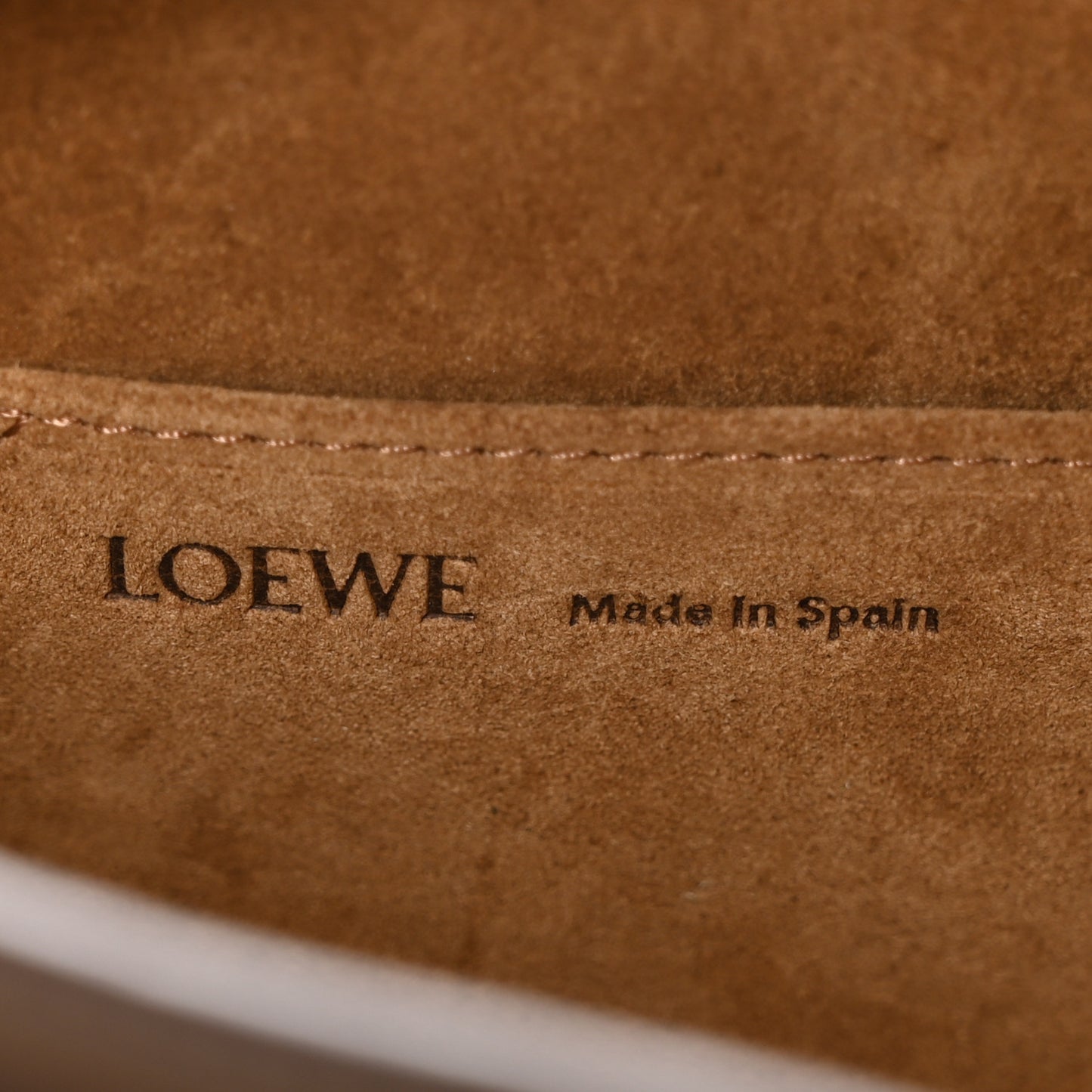 Suede Calfskin Amazona Small 180 Oro Chocolate