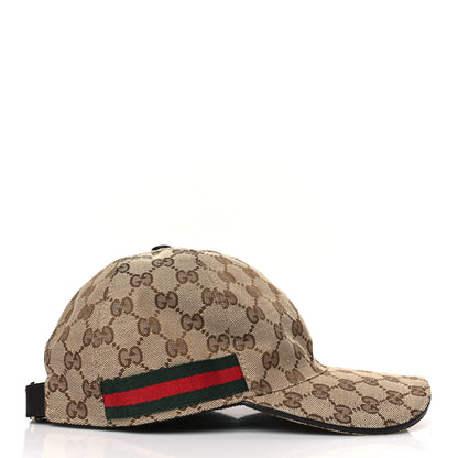 Gucci Monogram Web Baseball Hat S Beige Cocoa 4 of 8