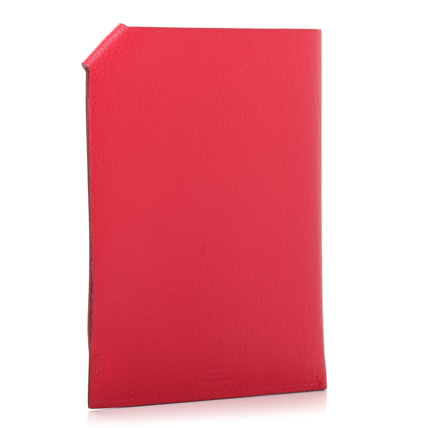 Hermes Chevre Chamkila Tarmac PM Passport Holder Rose Extreme 3 of 7