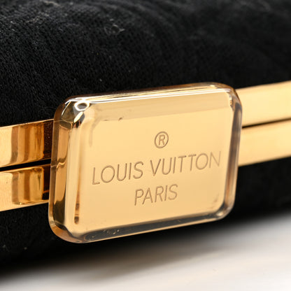 Louis Vuitton Jersey Monogram Motard Minaudiere Clutch Black 6 of 8