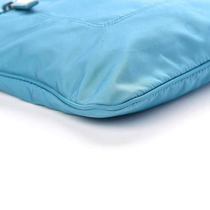 Prada Nylon Vela Flat Messenger Bag Turchese 8 of 10