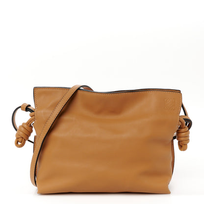 Loewe Calfskin Mini Flamenco Knot Clutch Warm Desert 1 of 11