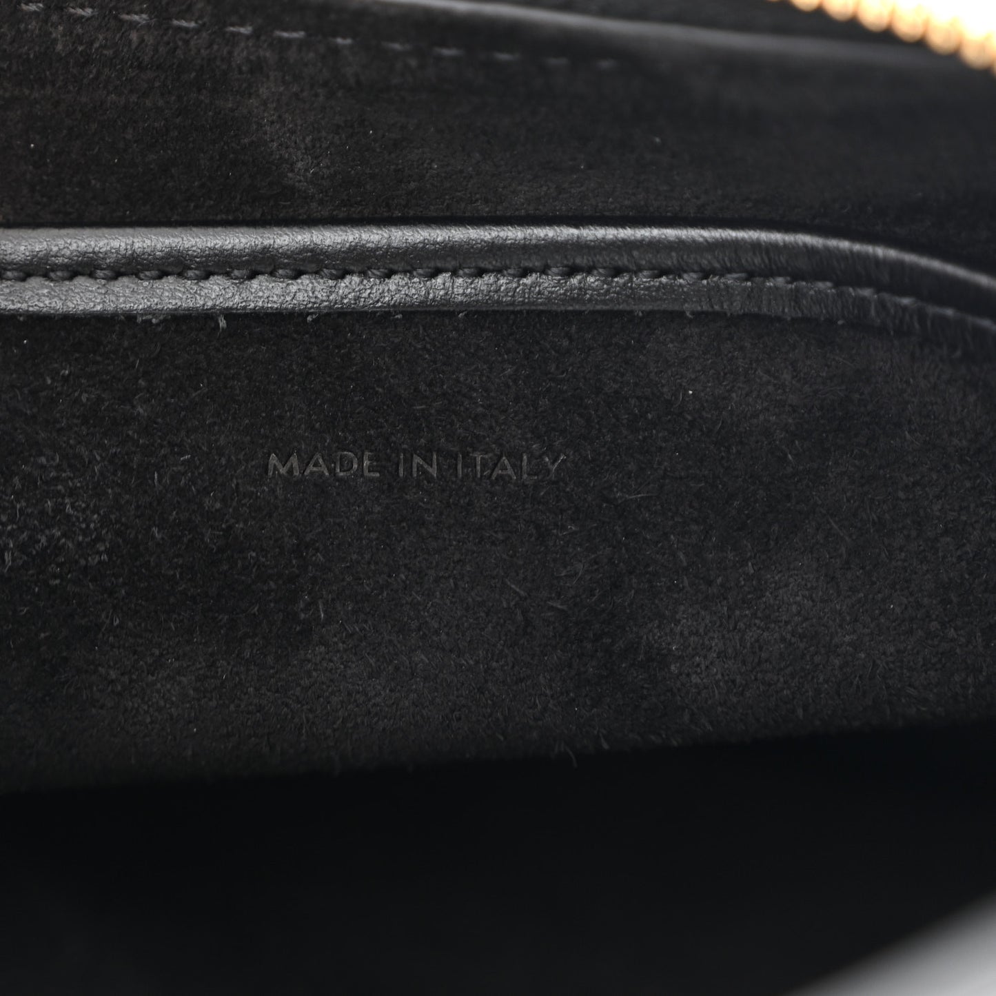 Smooth Calfskin Medium Strap Ava Triomphe Shoulder Bag Black