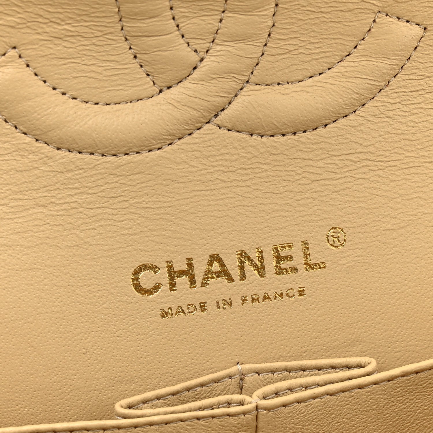 Chanel Tweed Medium Double Flap White 6 of 10