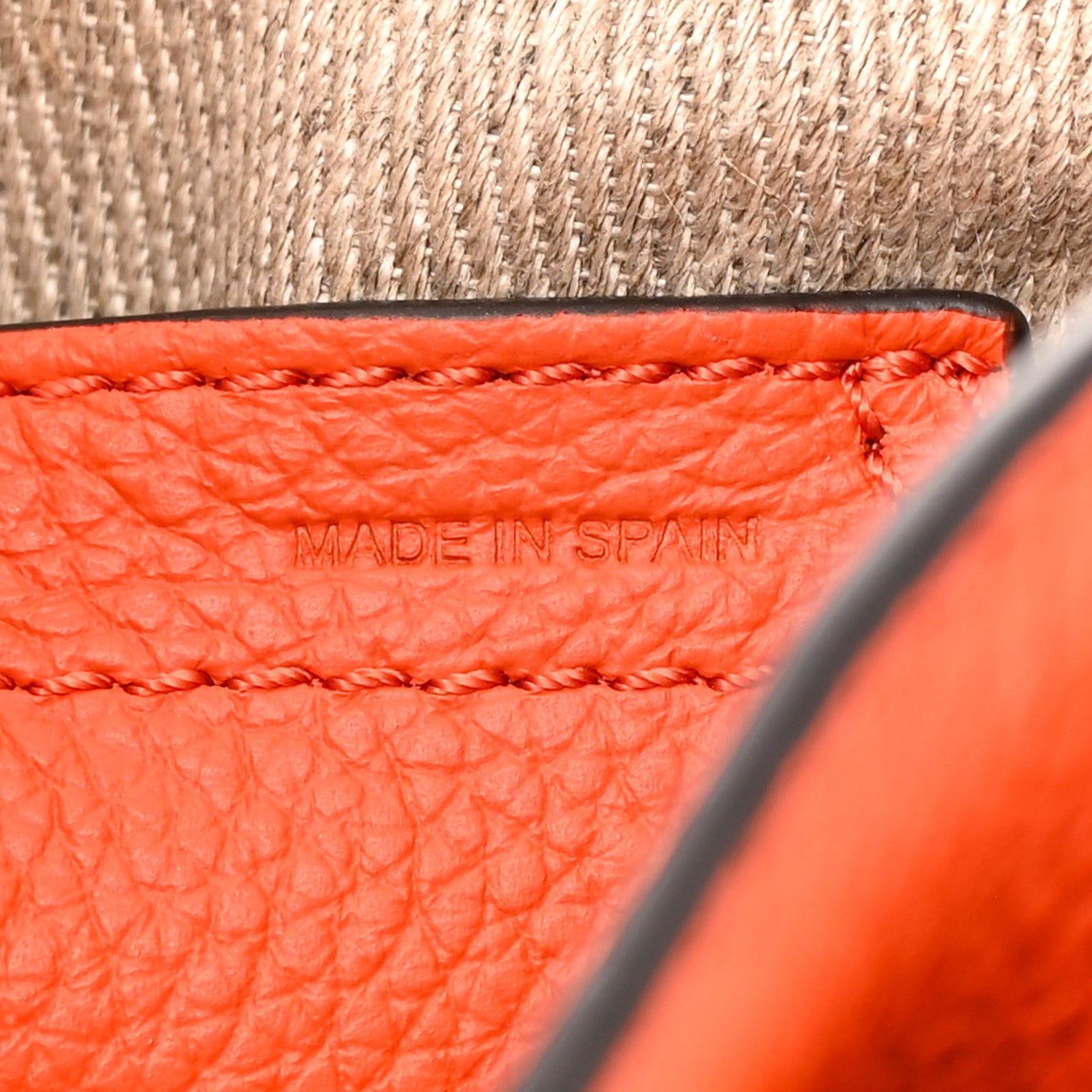 Chloe Grained Calfskin Small Marcie Saddle Bag Rusted Orange 7 of 11
