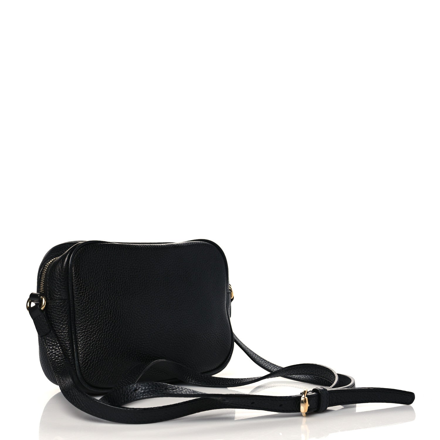 Gucci Pebbled Calfskin Small Soho Disco Bag Black 3 of 12