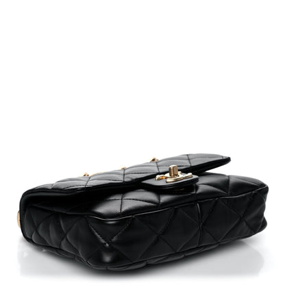 Chanel Lambskin Quilted Small Funky Town Flap Black 4 of 15