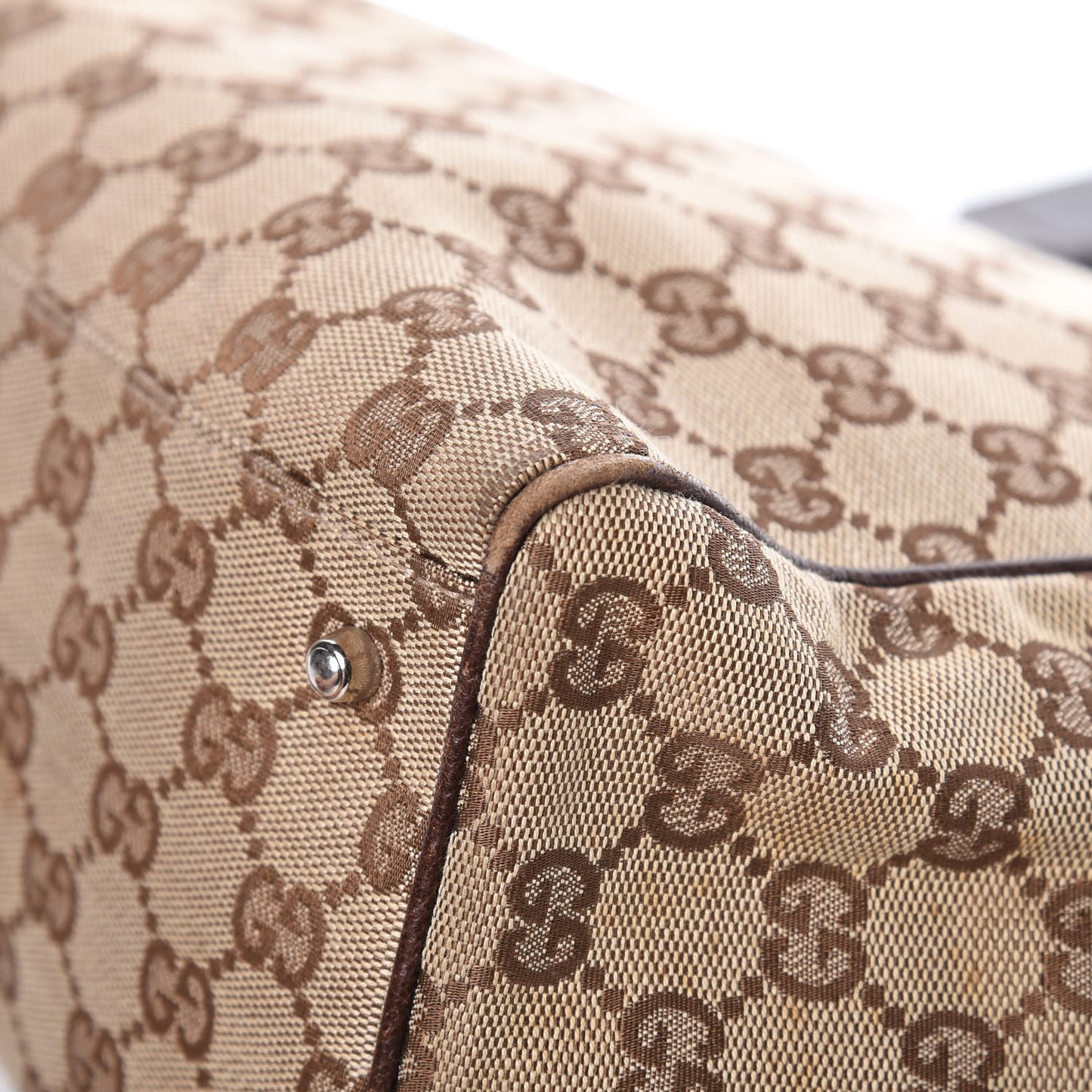 GG Monogram Pop Tote Brown
