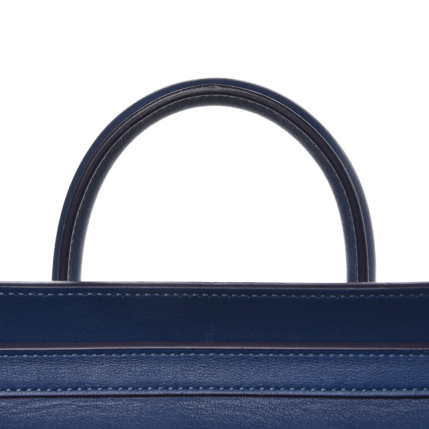 Smooth Calfskin Nano Luggage Lazuli