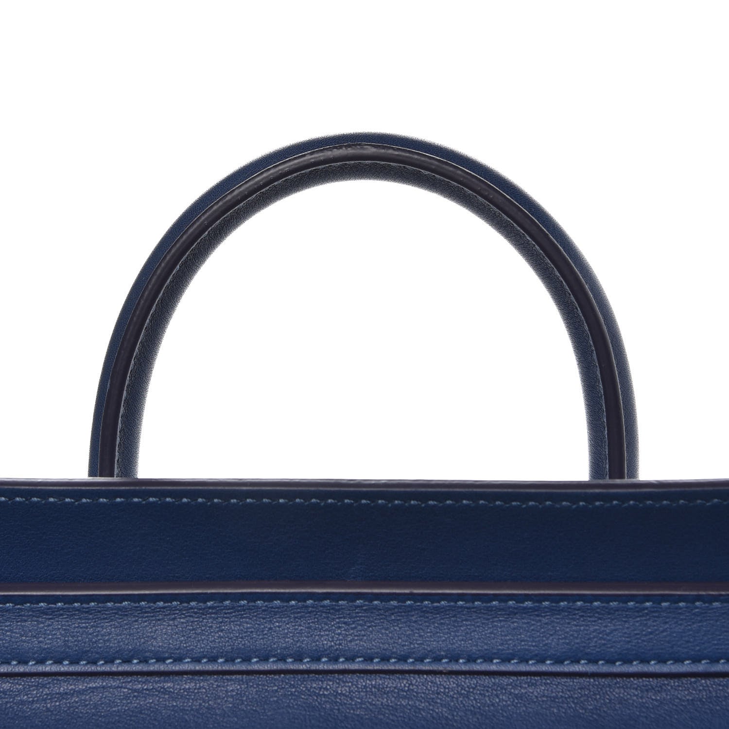 Celine Smooth Calfskin Nano Luggage Lazuli 11 of 12