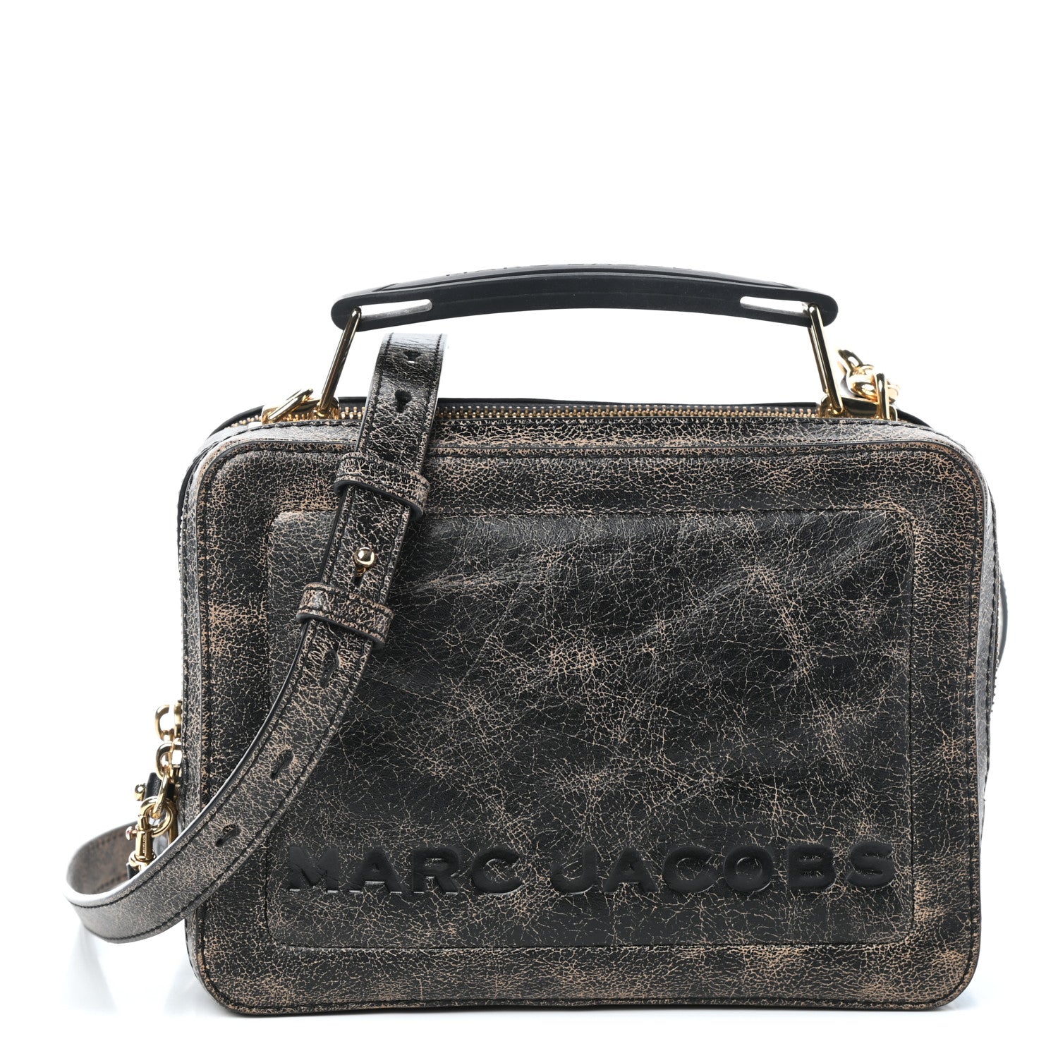 Marc Jacobs Calfskin The Box 20 Crossbody Black 1 of 10