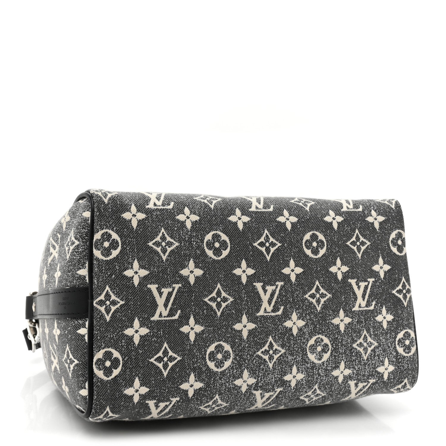 Louis Vuitton Denim Monogram Jacquard Speedy Bandouliere 25 4 of 9