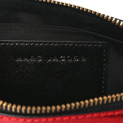 Marc Jacobs Saffiano Checkered Snapshot Camera Bag Gold Multicolor 7 of 9