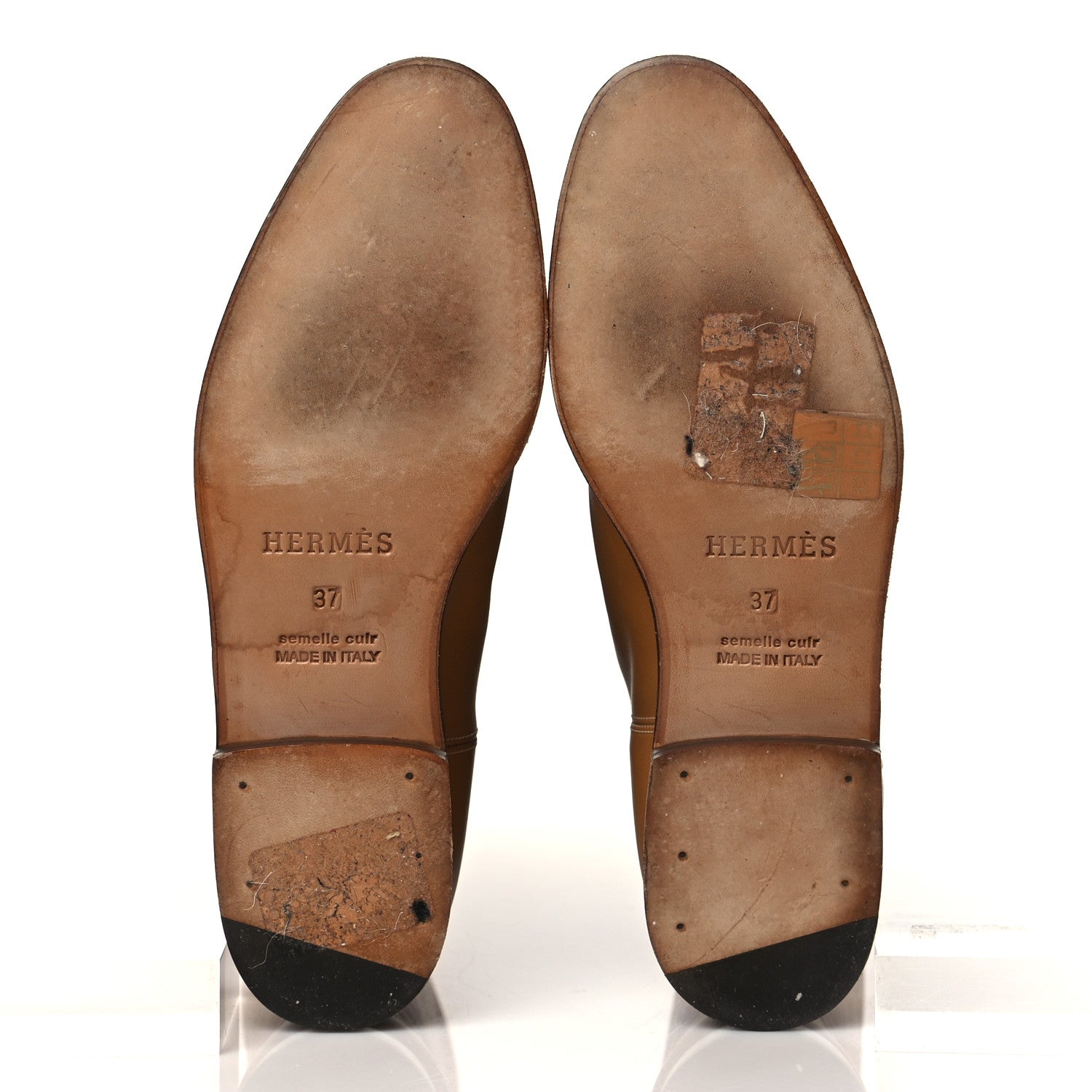 Hermes Box Kelly Jumping Boots 37 5 of 8
