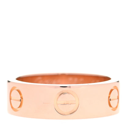 Cartier 18K Pink Gold 5.5mm LOVE Ring 48 4.5 3 of 4