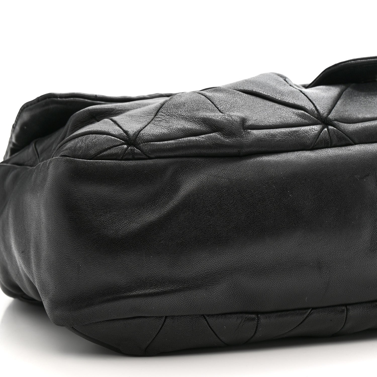 Chanel Lambskin Quilted Soft Squares Origami Flap Black 9 of 12