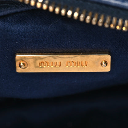 Miu Miu Nappa Matelasse Lux Crossbody Bleuette 4 of 9