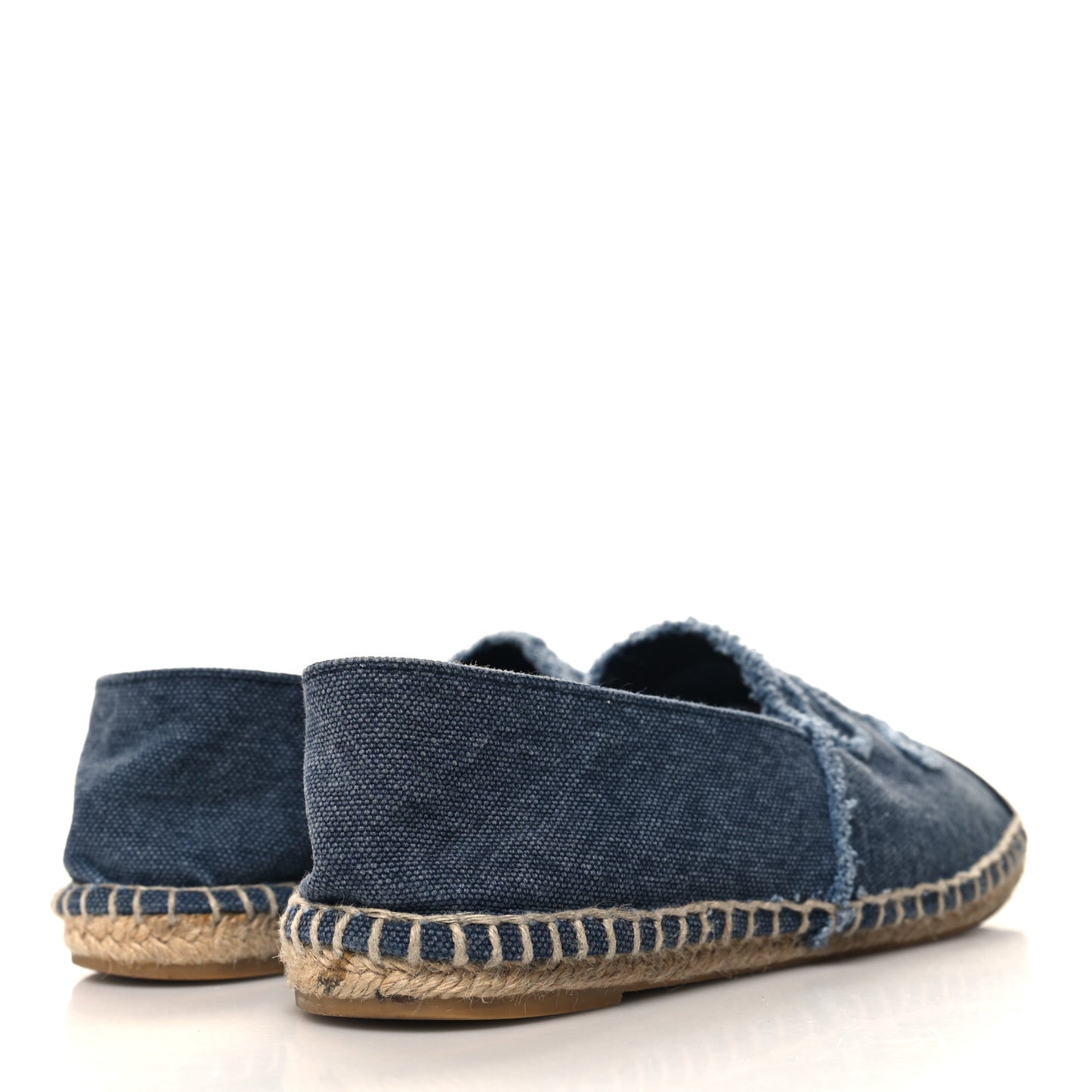 Canvas CC Espadrilles 36 Navy Black