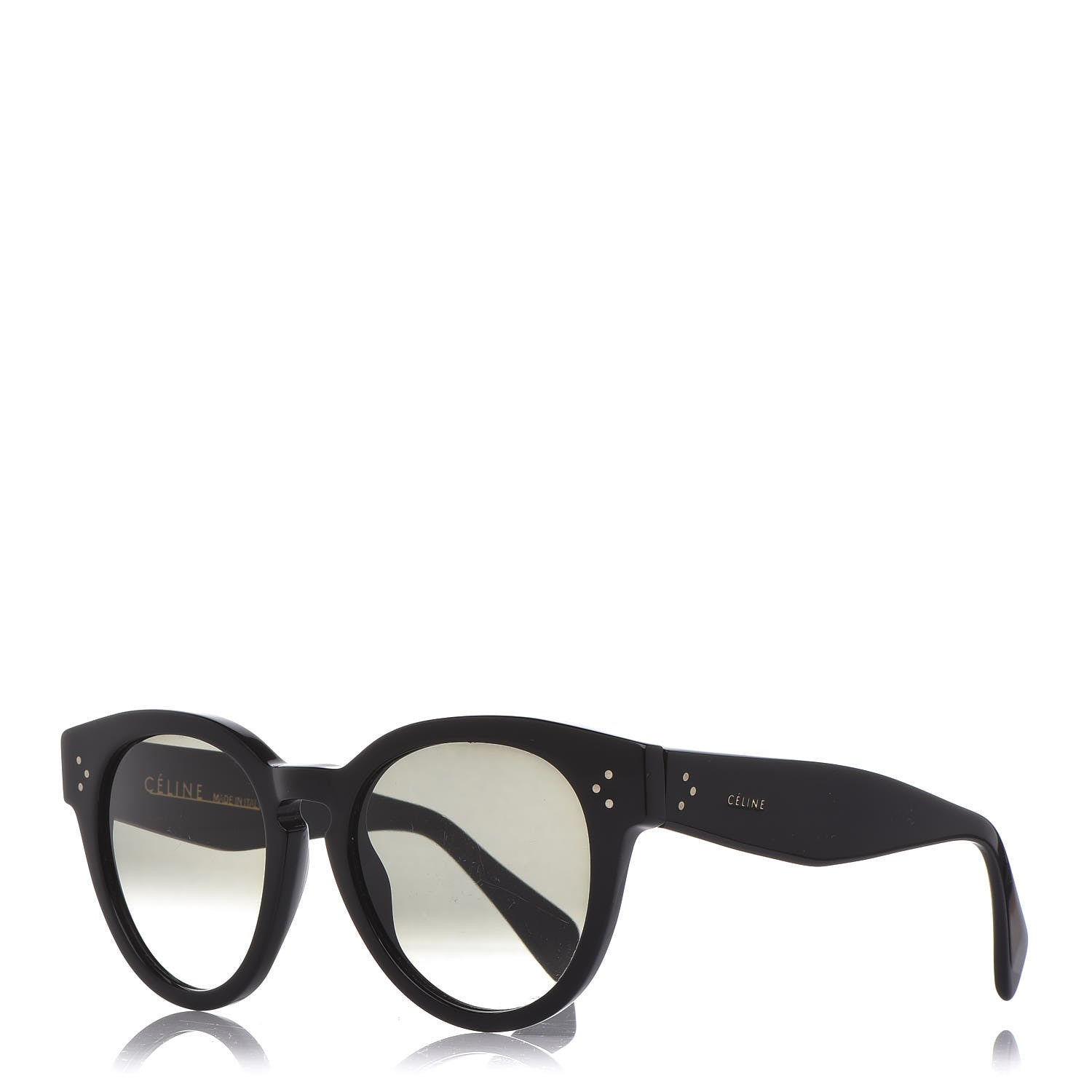 Celine Thin Preppy Sunglasses CL 41049/S Black 1 of 5