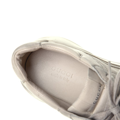 Gucci Soft Calfskin Rhyton Womens Sneakers 37.5 Ivory 7 of 8