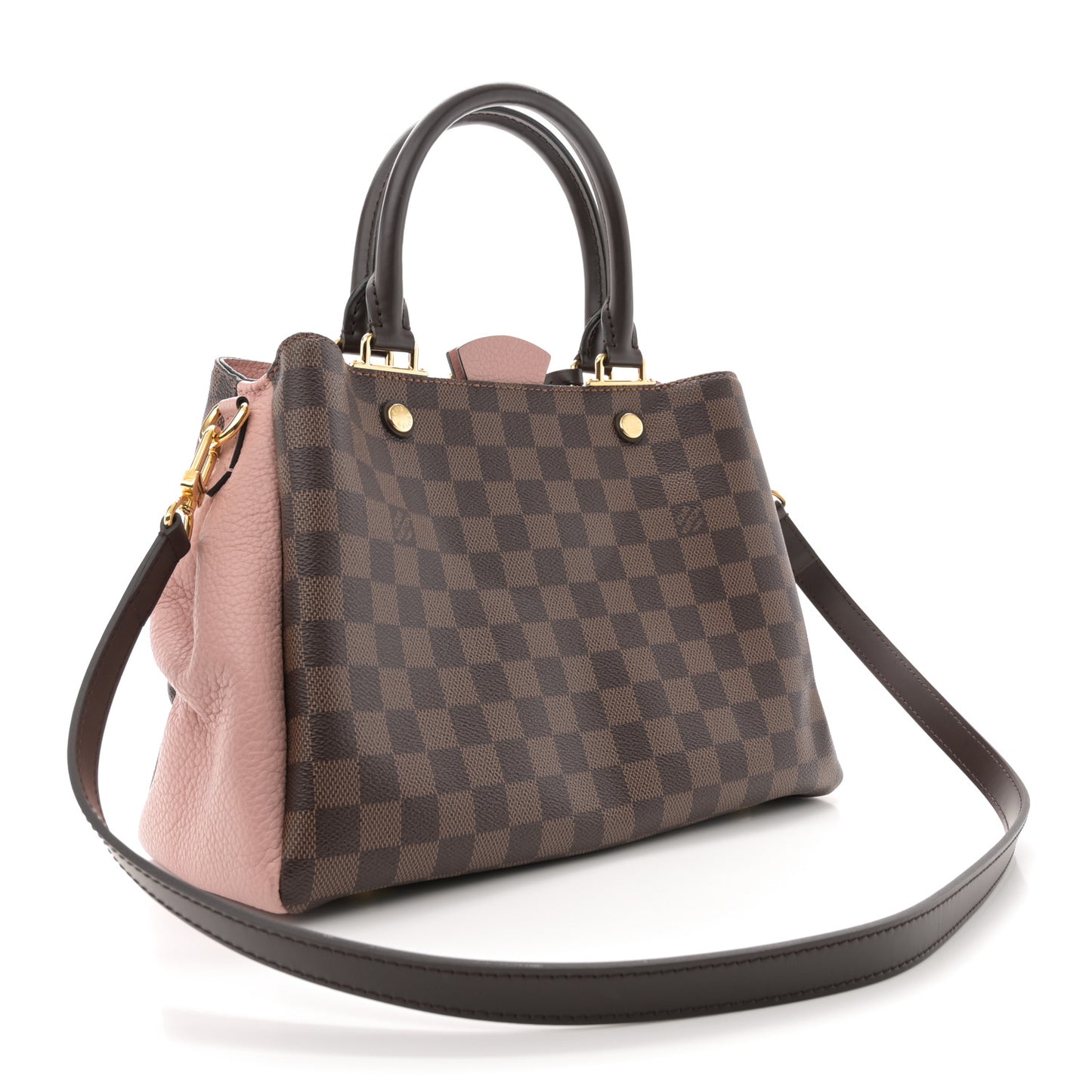 Damier Ebene Cuir Taurillon Brittany Magnolia